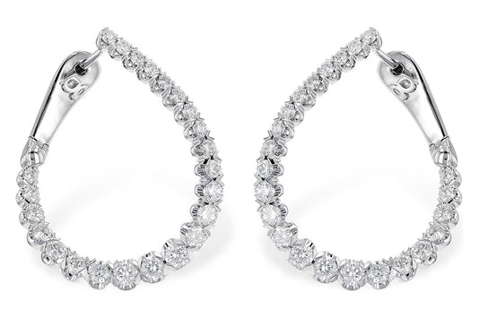 2 Carat Allison Kaufman Diamond Earrings